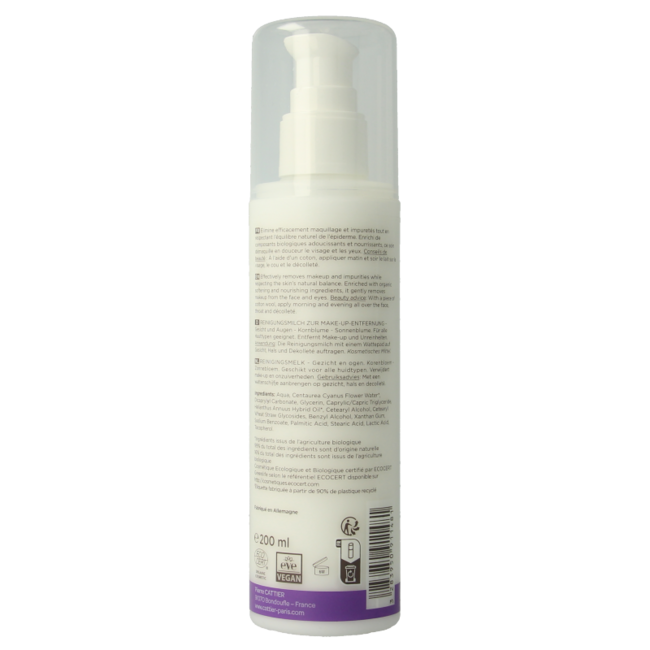 Cattier Reinigungsmilch Caresse d'Herboriste 200 ml