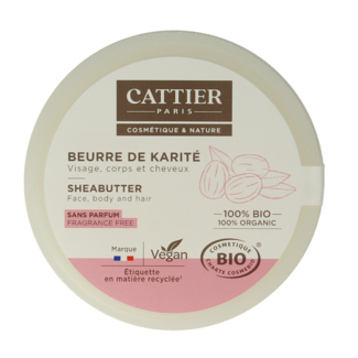 Cattier Cattier Shea Butter 100 Gram