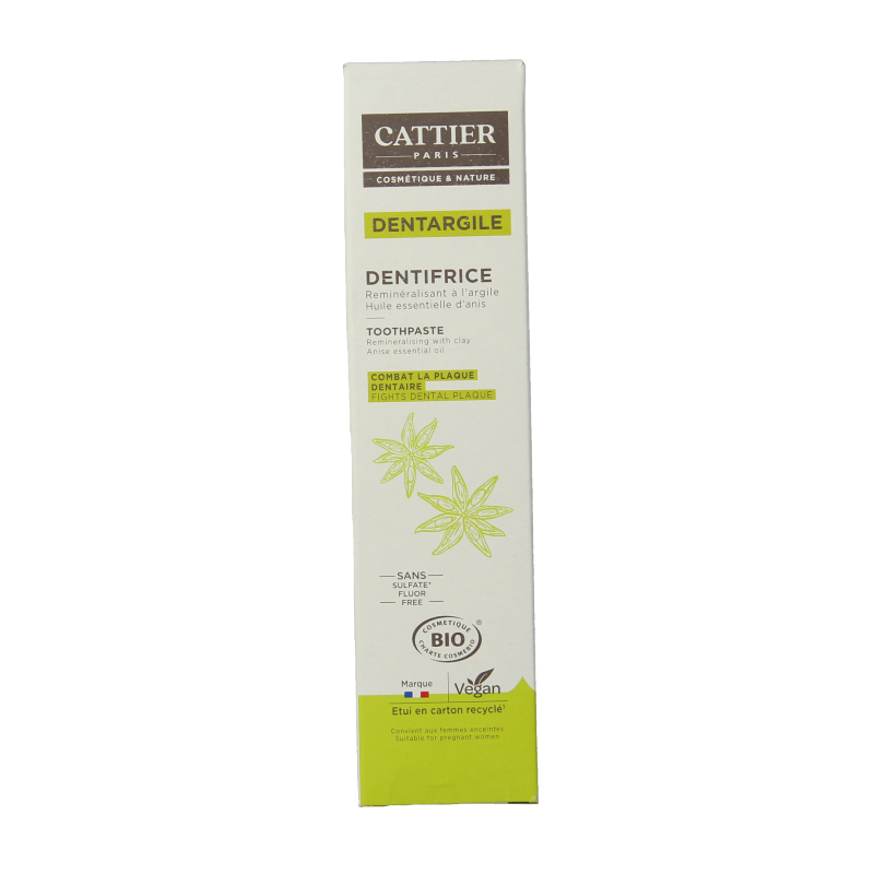 Cattier Pasta de dientes anís 75 mililitros