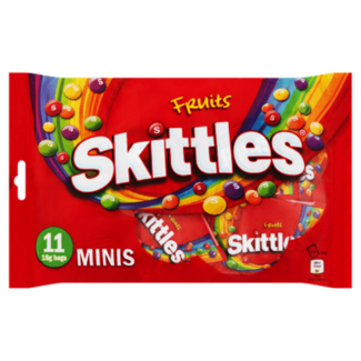 Skittles Skittles Fruits opakowanie zbiorcze 11 saszetek