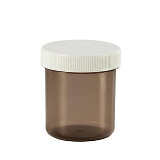 Spruyt Hillen Tablettenflakon 40 ml Shadow mit Verschluss, 80 Stück