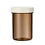 Frasco para comprimidos 55 ml shadow con tapón 80 unidades