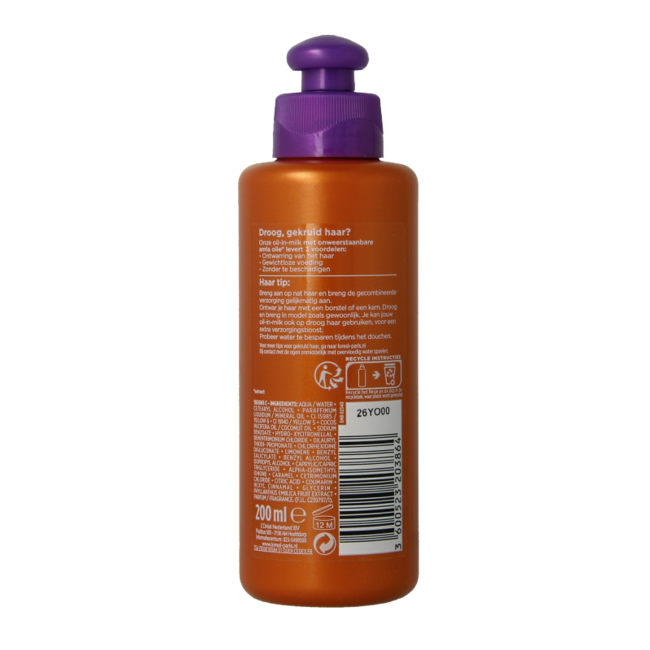 Elvive Extraordinary oil in milk curl care 200 Millilitres