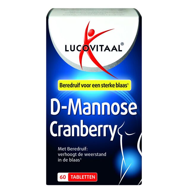 Lucovitaal D-Mannose arándano rojo 60 comprimidos