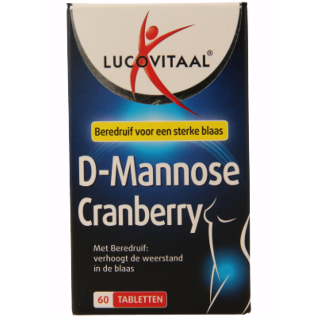 Lucovitaal D-Mannose Cranberry 60 Tablets