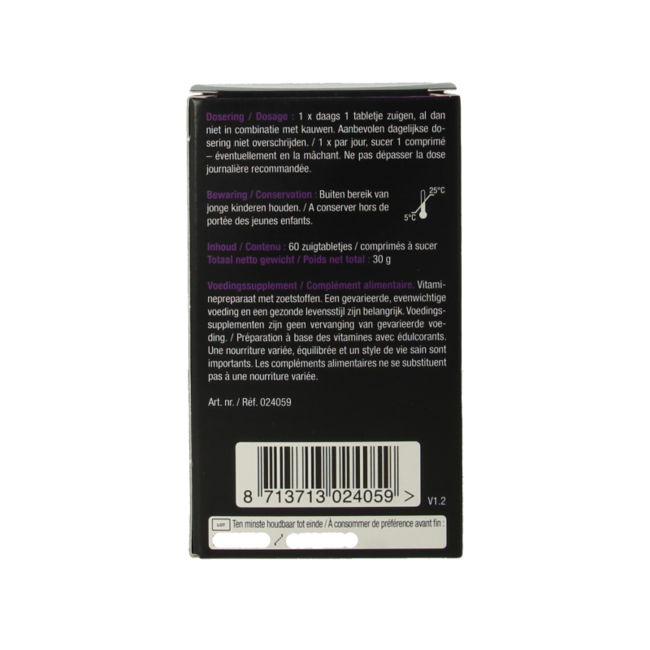 Biotine forte 60 Zuigtabletten