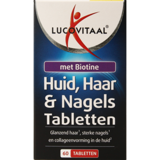 Lucovitaal Peau cheveux ongles à la biotine 60 comprimés