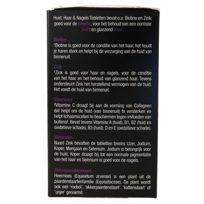 Skin hair nails with biotin 60 Tablets