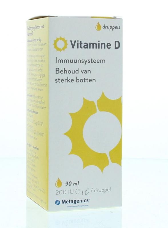 Metagenics Vitamina D liquida: Supporto Immunitario e Osseo