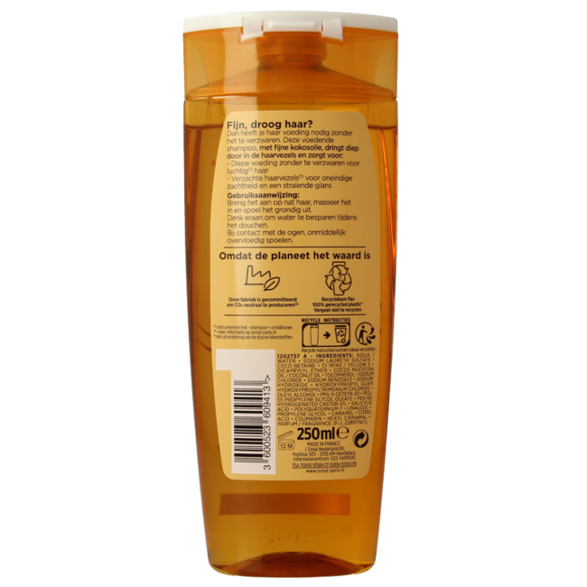 Elvive Shampoo Olio Straordinario Cocco 250 Millilitri