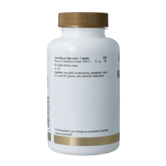Vitamine D3 25 mcg 360 capsules