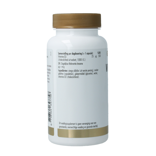 Vitamina D3 25mcg 120 Cápsulas