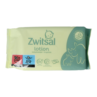 Zwitsal Lingettes bébé à la lotion - 65 pièces