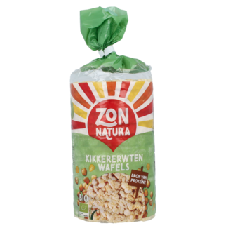 Zonnatura Tortita de garbanzos bio 100 Gramos