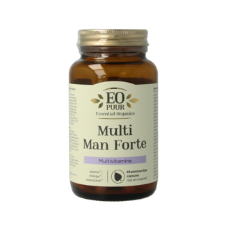 Essential Organics Multi man forte puur 60 kapsułek wegetariańskich