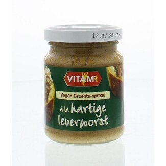Vitam Paté vegetale Vitam al gusto di fegato saporito vegano bio 120 Grammi