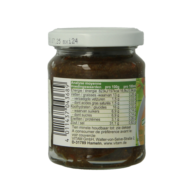 Groentebouillon zonder gist bio 150 Gram