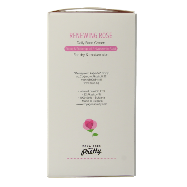 Zoya Goes Pretty Erneuernde Rosen-Tagescreme 30 Milliliter