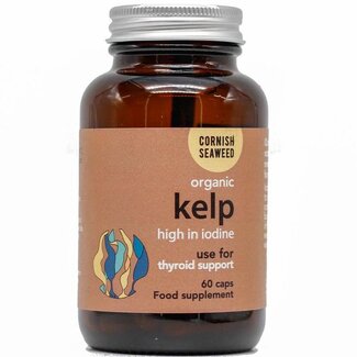 Cornish Seaweed Cornish Seaweed Kelp yodo 450mcg bio 60 Cápsulas