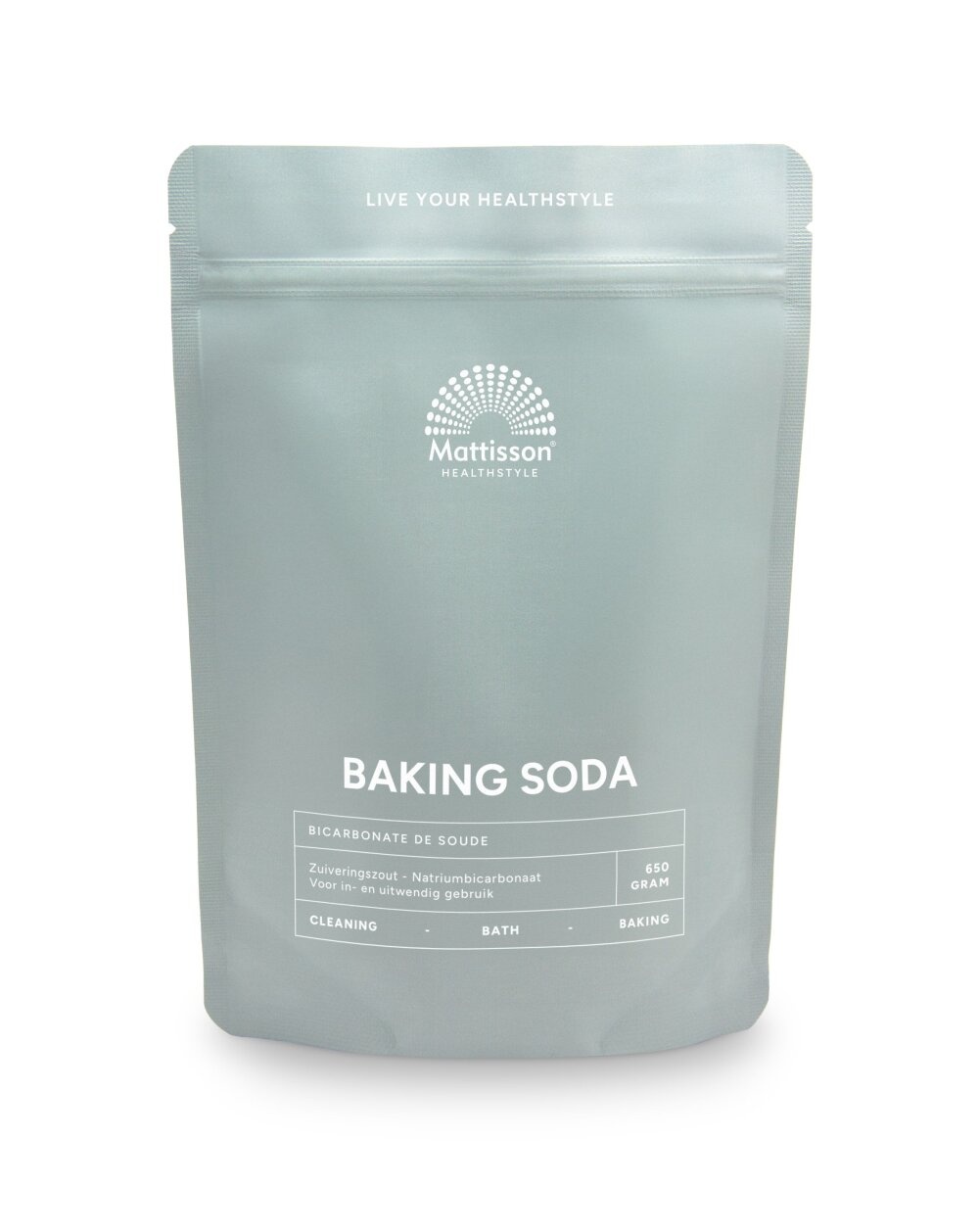Mattisson Bicarbonato di Sodio 650g - Supporto Multifunzione