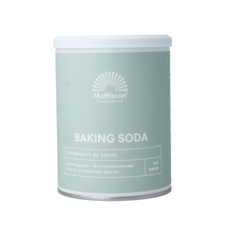 Mattisson Bicarbonato de sodio baking soda natriumbicarbonato 300 gramos