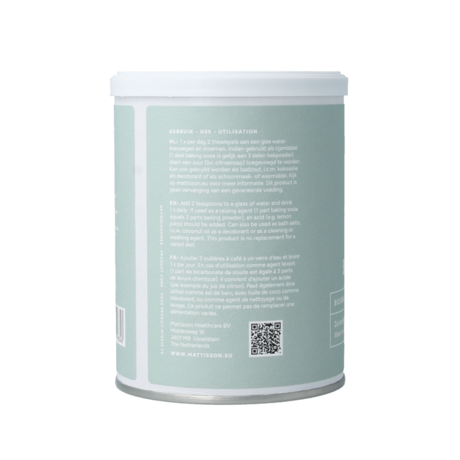Bicarbonato de sodio baking soda natriumbicarbonato 300 gramos