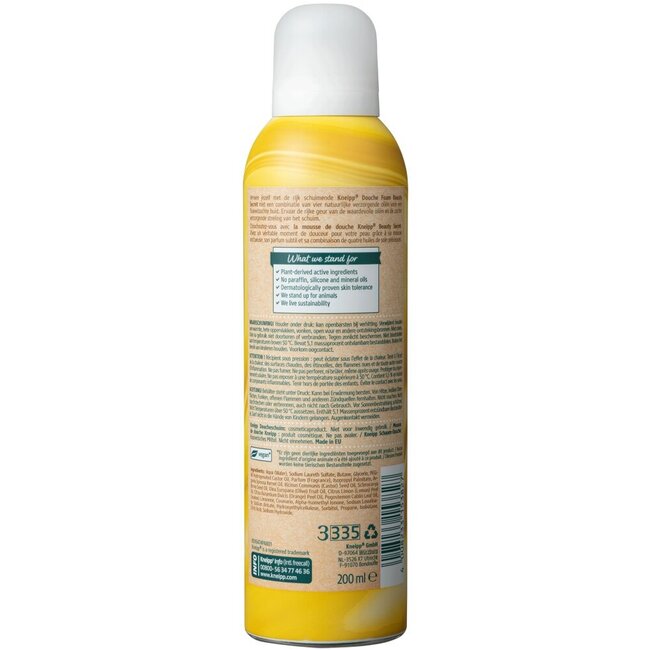 Kneipp Beauty Secret shower foam 200 Millilitres