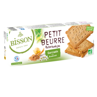 Bisson Bisson Organic Buckwheat Biscuits 150 Gram