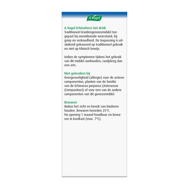 Echinaforce hotdrink 100 mililitros