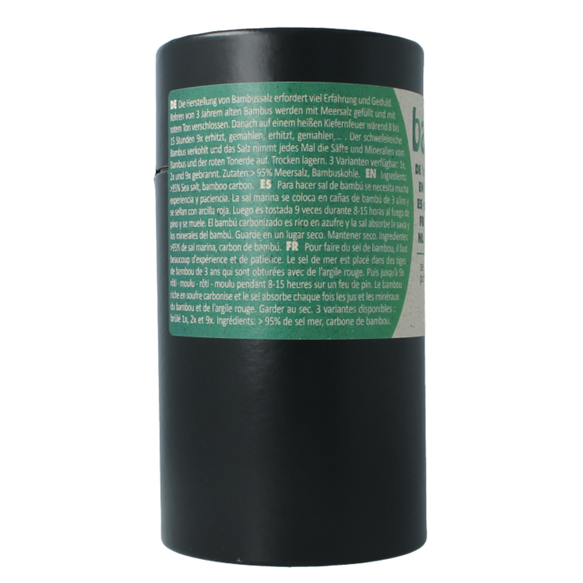 Bambu Salz Bamboezout zeer fijn 1x gebrand 900 Gram