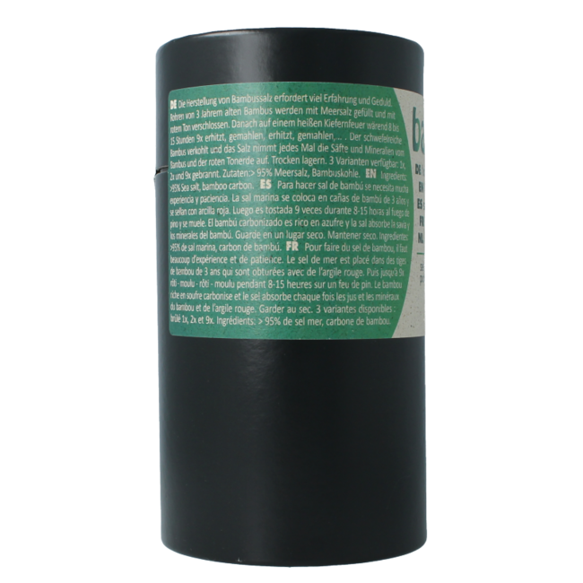 Bambu Salz Bamboo Salt Very Fine 1x Roasted 900g