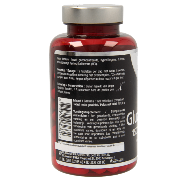 Lucovitaal Glucosamine puur vegan 120 comprimidos