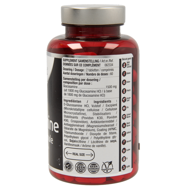 Lucovitaal Glucosamine puur vegan 120 comprimidos