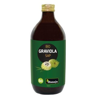 Hanoju Hanoju Bio Graviola sap 500 mililitros