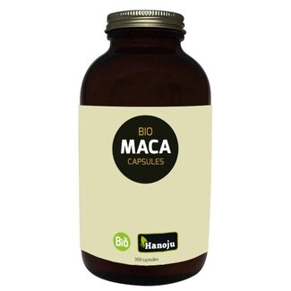 Hanoju Cápsulas de Maca Bio 300 Cápsulas
