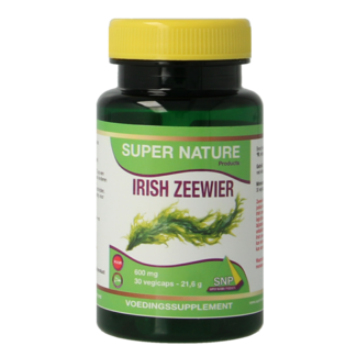 SNP SNP Algas irlandesas 600 mg puro 900mcg yodo 30 cápsulas vegetarianas