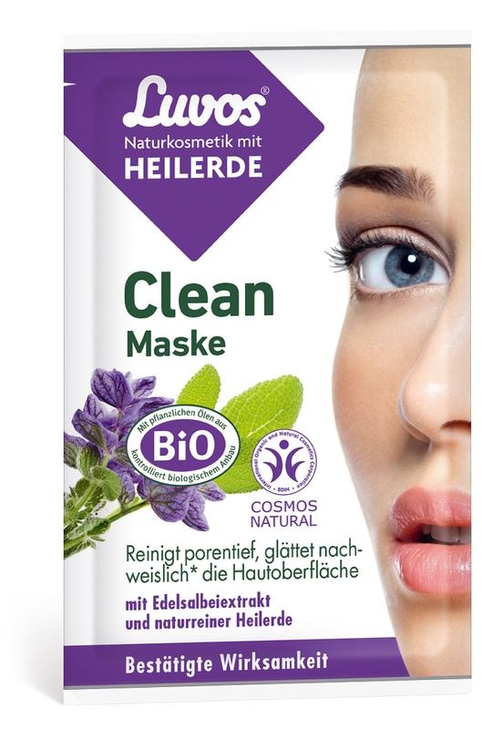 Luvos Crememasker clean 7,5ml 2 unidades