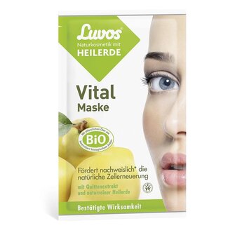 Luvos Crememasker vital 7.5ml 2 Stuks