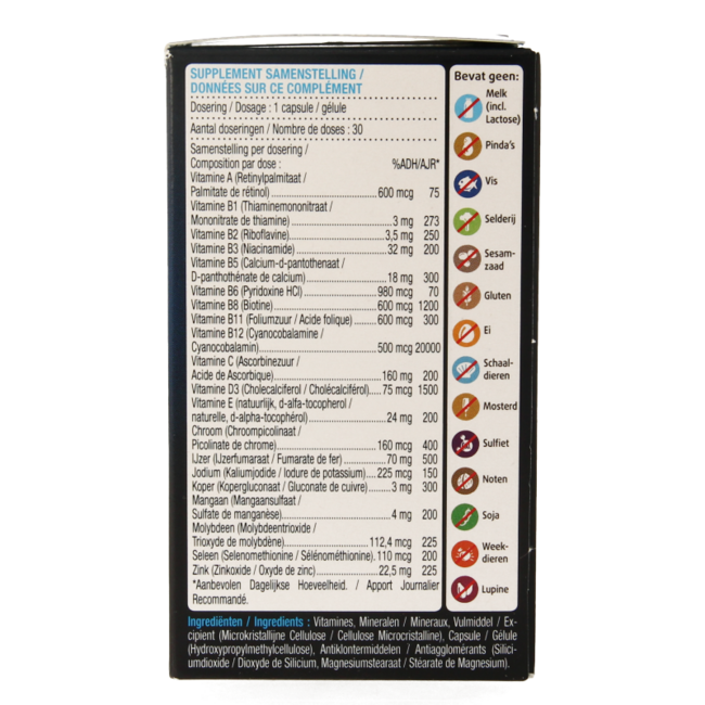 WLS multi minerales 30 Cápsulas