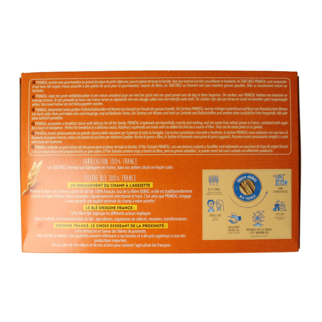 Primeal Crackers de trigo bio 250 g