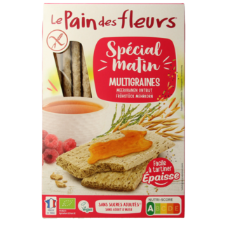 Pain Des Fleurs Pain Des Fleurs Special matin multigrain breakfast crackers organic 230 Gram