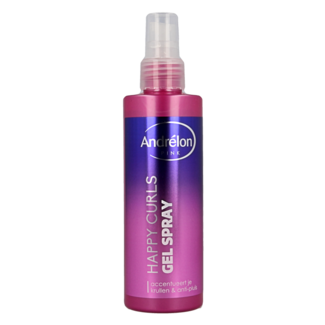 Andrelon Andrelon Pink gelspray happy curls 200 Milliliter