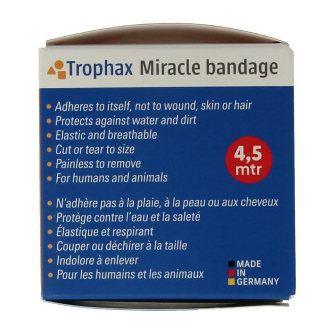Pansement Wonder bleu 4,5 m x 5 cm 1 pièce