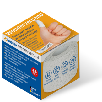 ABC Wonderverband ABC Wonderverband Benda Meraviglia bianca 4.5m x 5cm 1 Pezzo