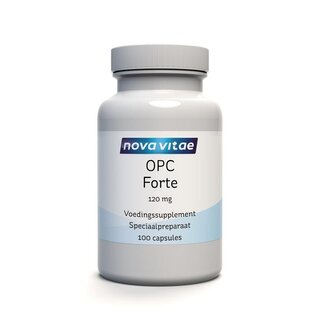 Nova Vitae Nova Vitae OPC Forte 120mg 95% (extracto de semilla de uva) 100 cápsulas vegetales
