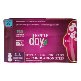 Gentle Day Compresas de noche extra 6 unidades