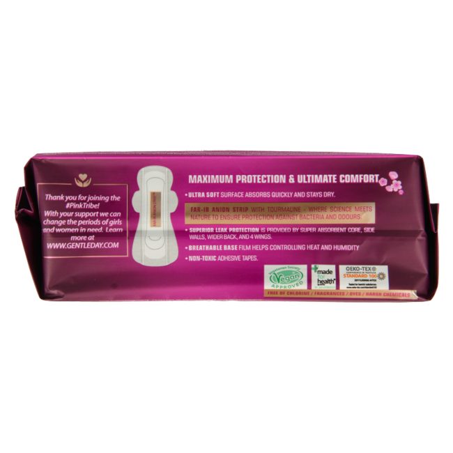 Serviettes hygiéniques nuit extra 6 pièces