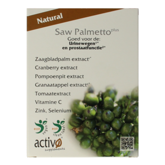 Activo Saw Palmetto Plus 60 cápsulas vegetales
