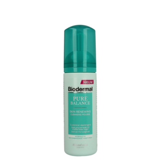 Biodermal Biodermal Pure Balance erneuernder Reinigungsschaum 150 Milliliter