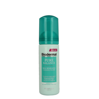 Biodermal Biodermal Pure balance renewing cleansing mousse 150 Milliliter